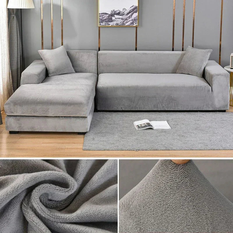 BowLift | Sofa Cover Velvet Stretch Washable Protector