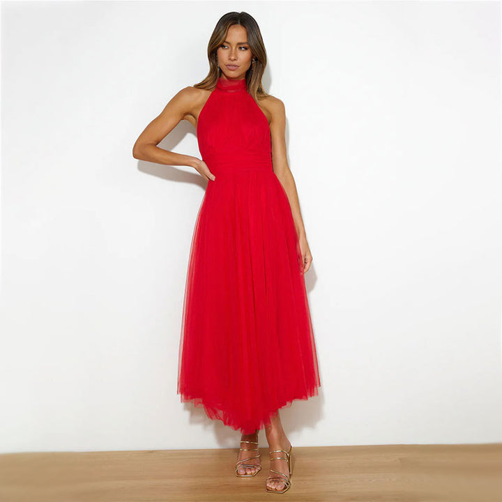Aria-Turtleneck Trend Dress