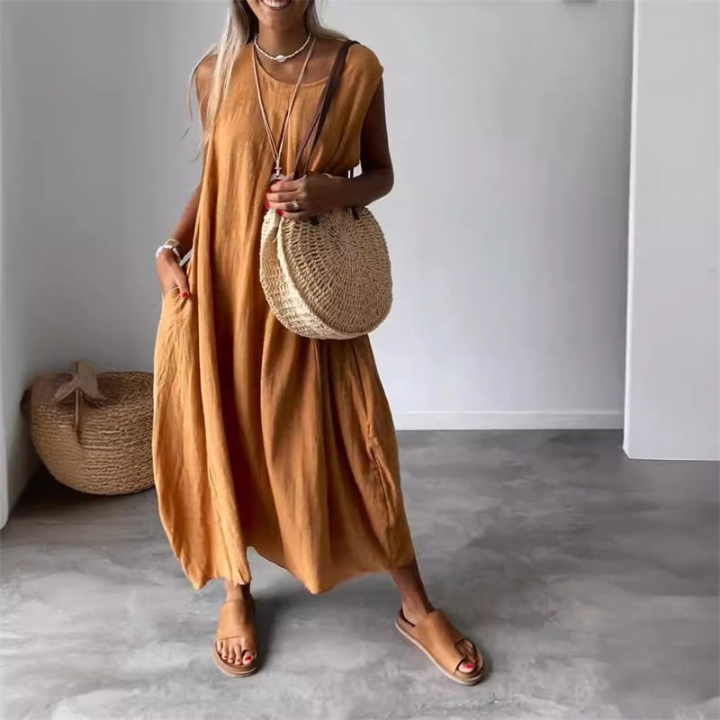 Esme - Sleeveless  Midi Dress