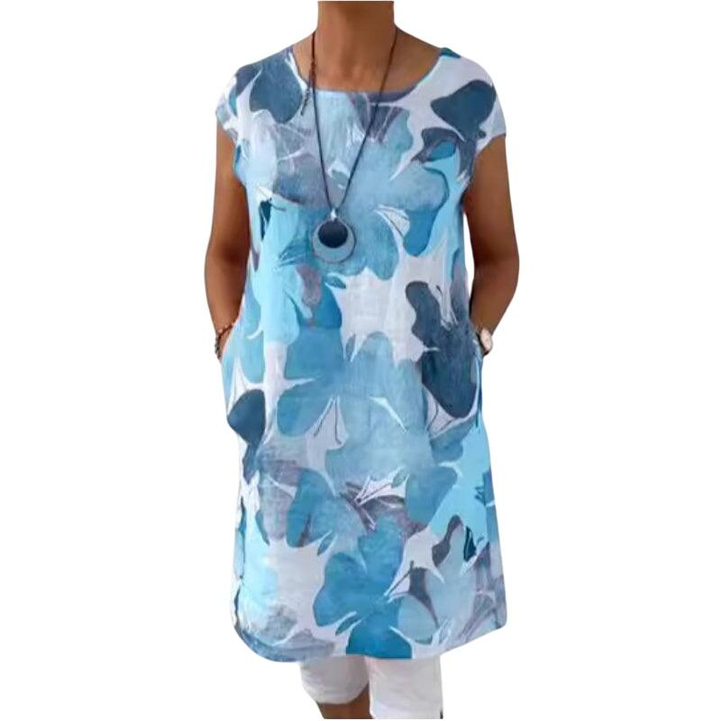 NORA – BREEZY BLOOMS TUNIC DRESS