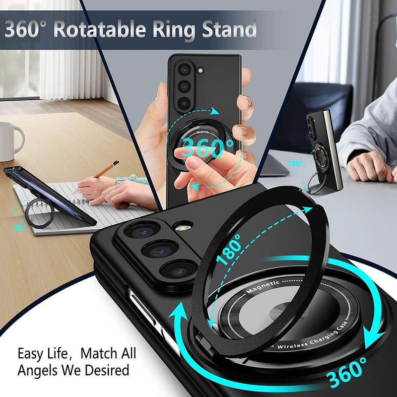 Azura | Magnetic phone case with 360° rotating stand for Samsung Z fold & flip 6/5/4/3