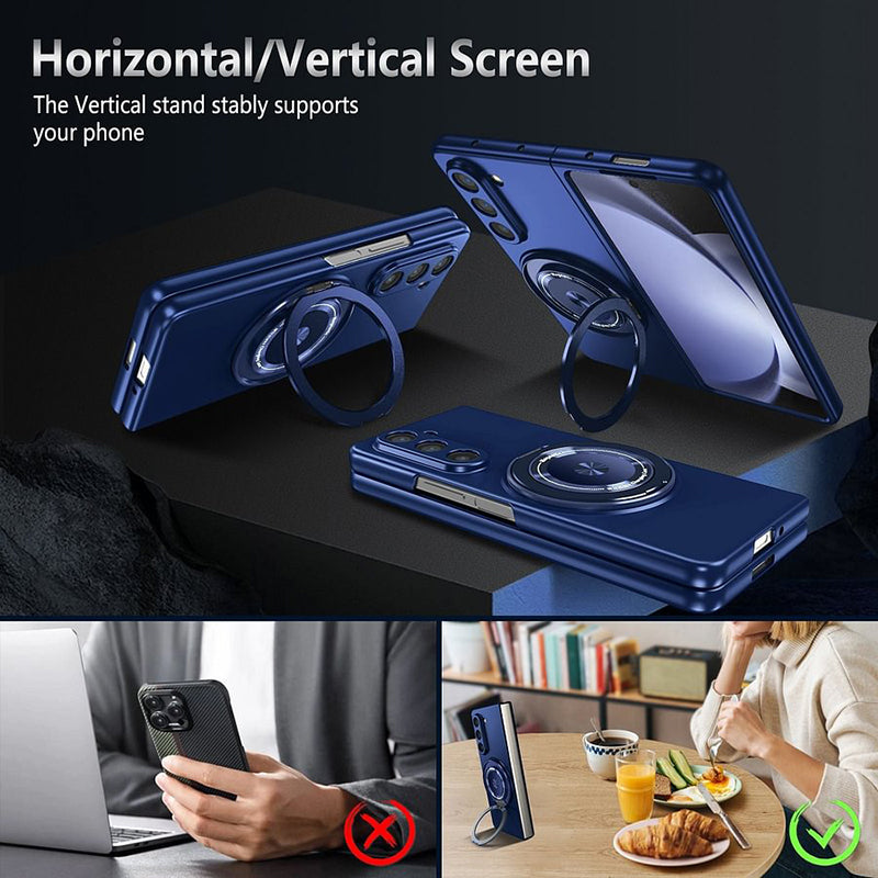 Azura | Magnetic phone case with 360° rotating stand for Samsung Z fold & flip 6/5/4/3