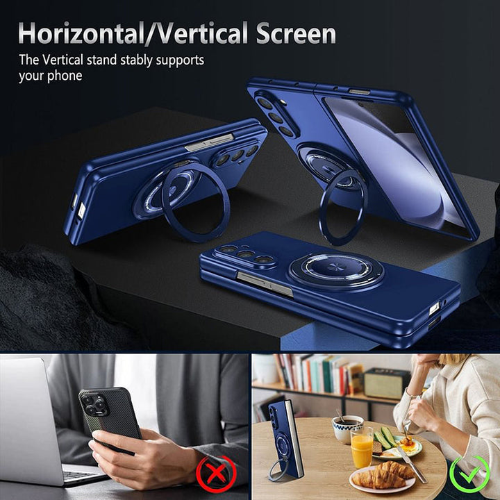 Azura | Magnetic phone case with 360° rotating stand for Samsung Z fold & flip 6/5/4/3