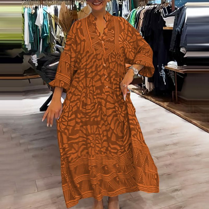 Eamon | Elegant Vibrant Maxi Dress
