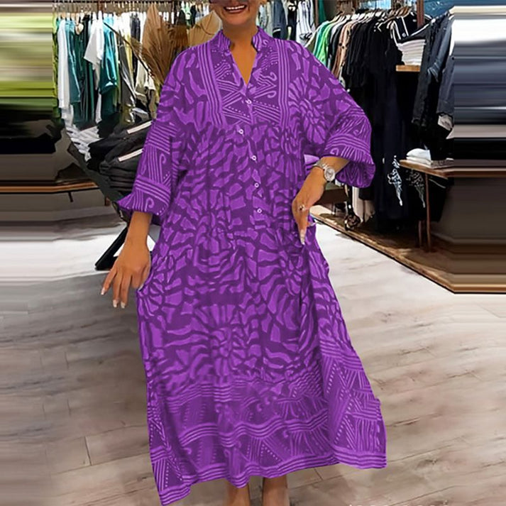 Eamon | Elegant Vibrant Maxi Dress