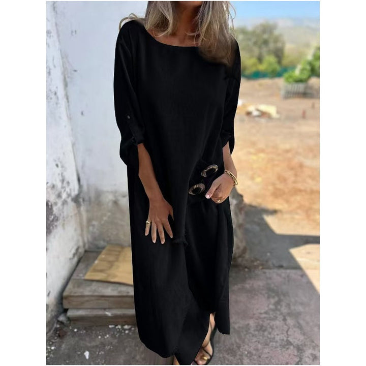 HEATHER – RELAXED OVERSIZED MAXI DRESS