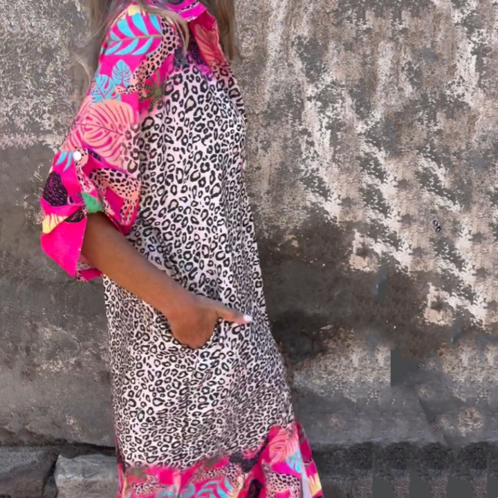 ZARA – WILD ESCAPE MAXI DRESS