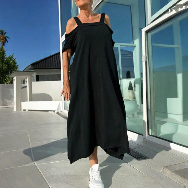 Monique™ Off-Shoulder Maxi Dress