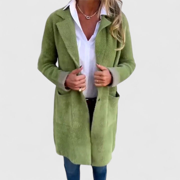 HARPER – LONG BUTTON CARDIGAN