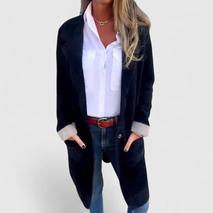 HARPER – LONG BUTTON CARDIGAN