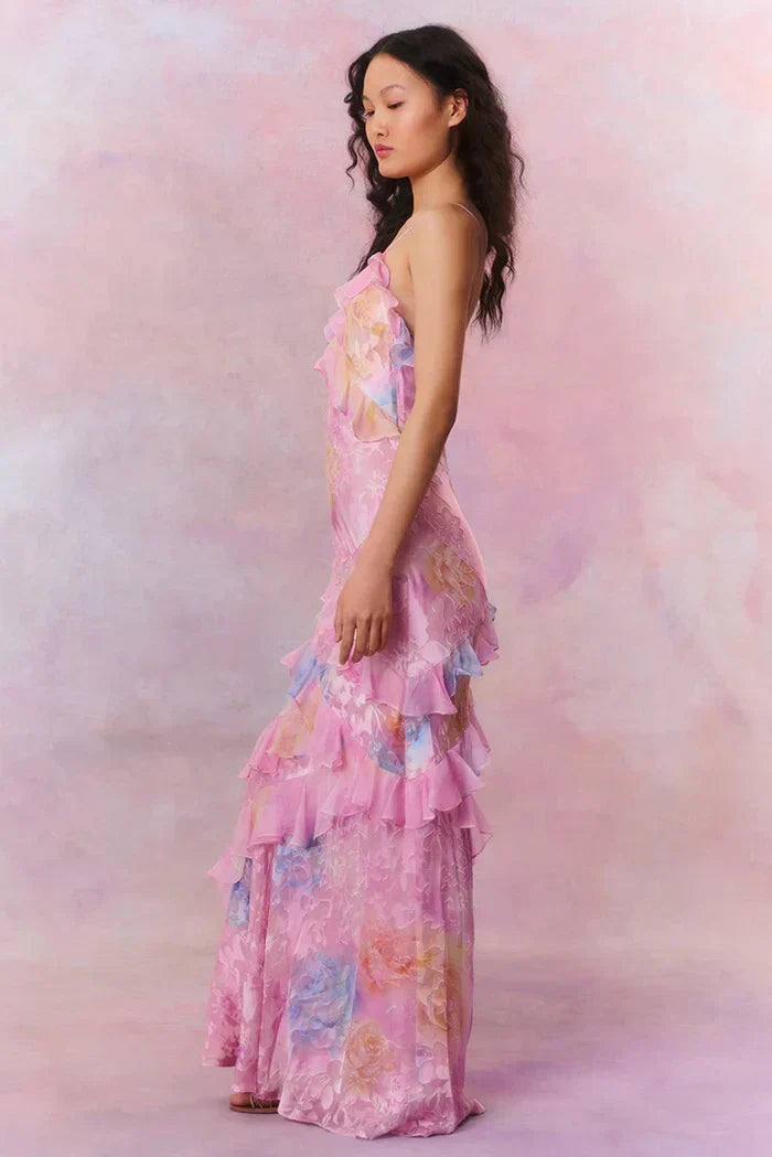 SUSAN - ELEGANT FLOWING DRESS STYLE
