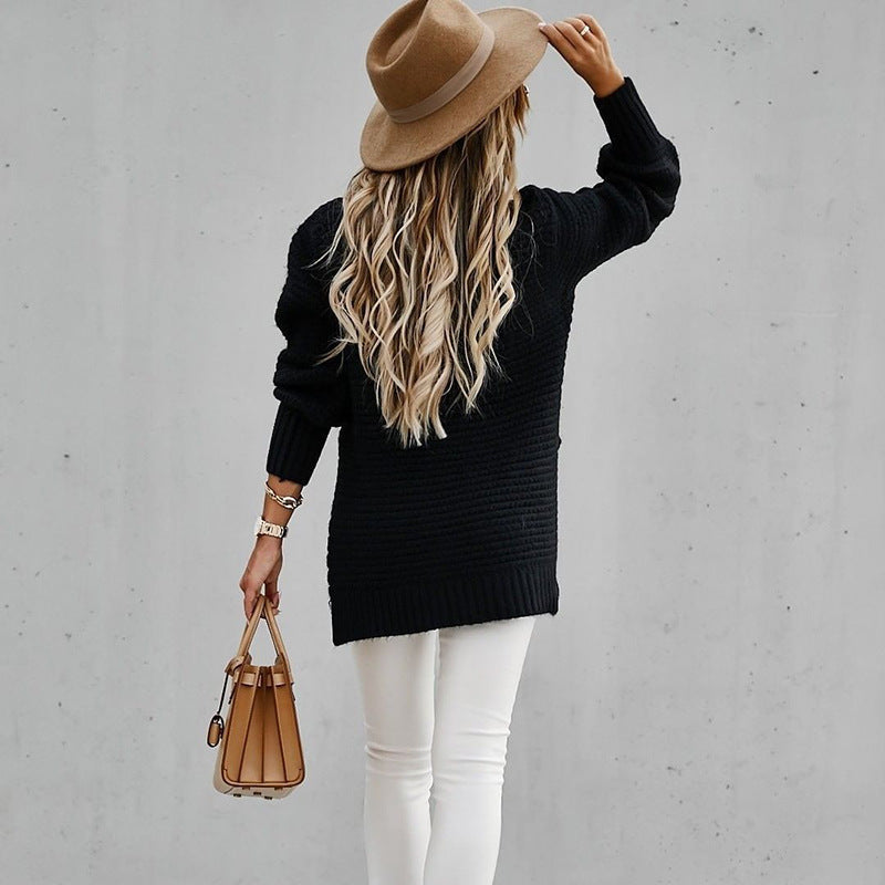 DAISY – COZY KNIT PULLOVER SWEATER