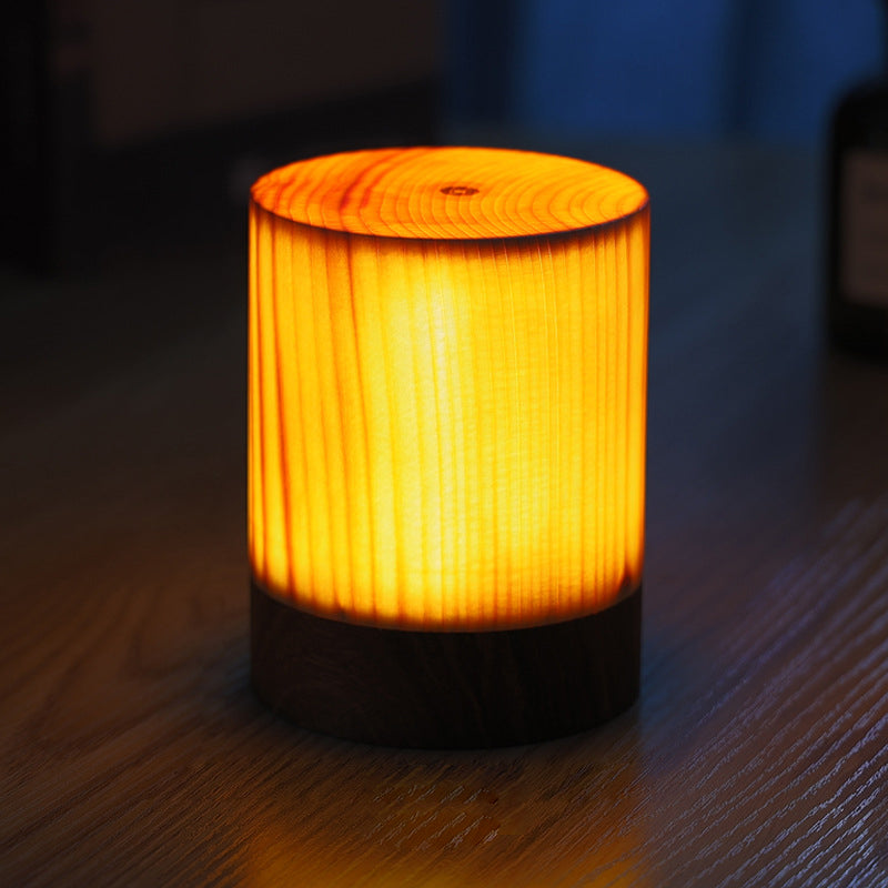 BowLift | Stylish LED Table Lamp - WoodGlow