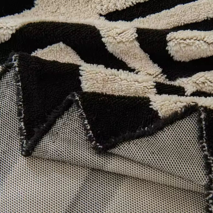 BowLift | Modern Geometric Sofa Cover Cotton Blend
