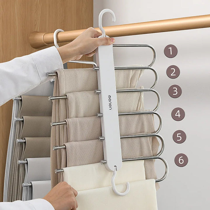 BowLift | 6-in-1 Hose Hanging Shelf Organizer