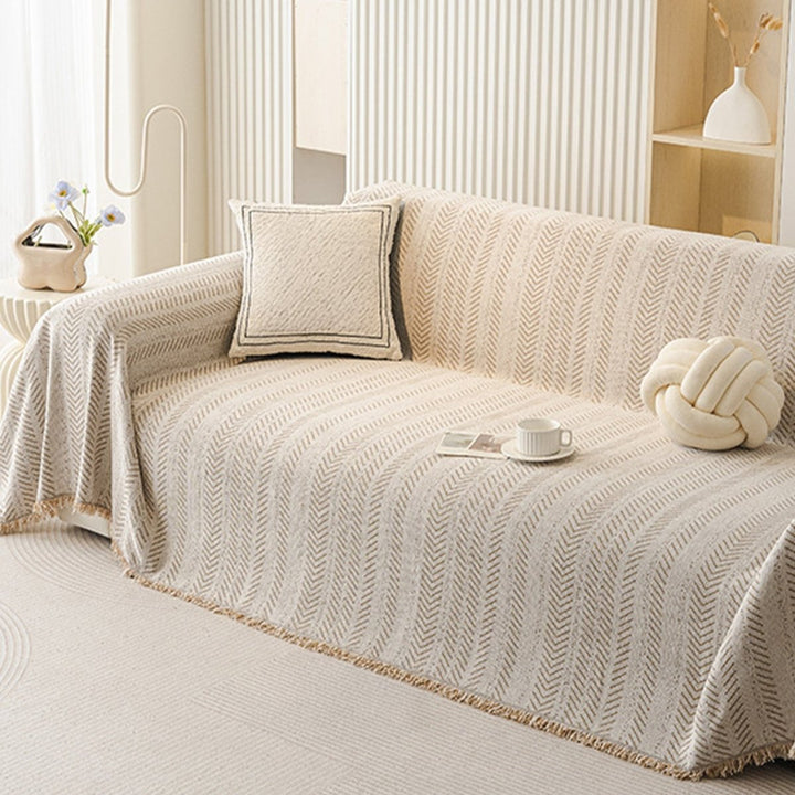 BowLift | TexturaHome – Scratch-resistant chenille sofa cover
