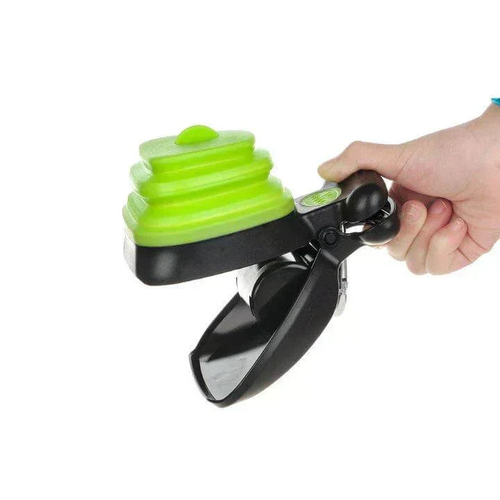 The Ultimate Pooper Scooper + FREE 1 Pack of Biodegradable Bags - PooPal Azura