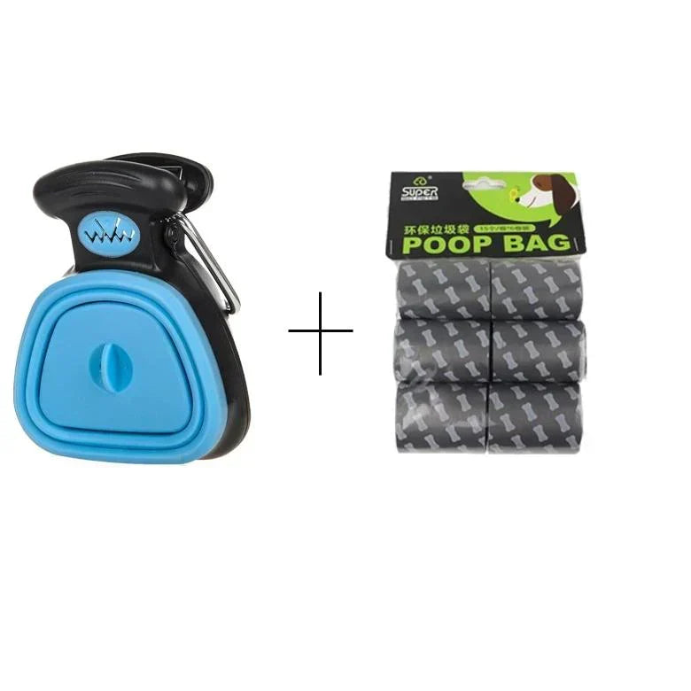 The Ultimate Pooper Scooper + FREE 1 Pack of Biodegradable Bags - PooPal Azura