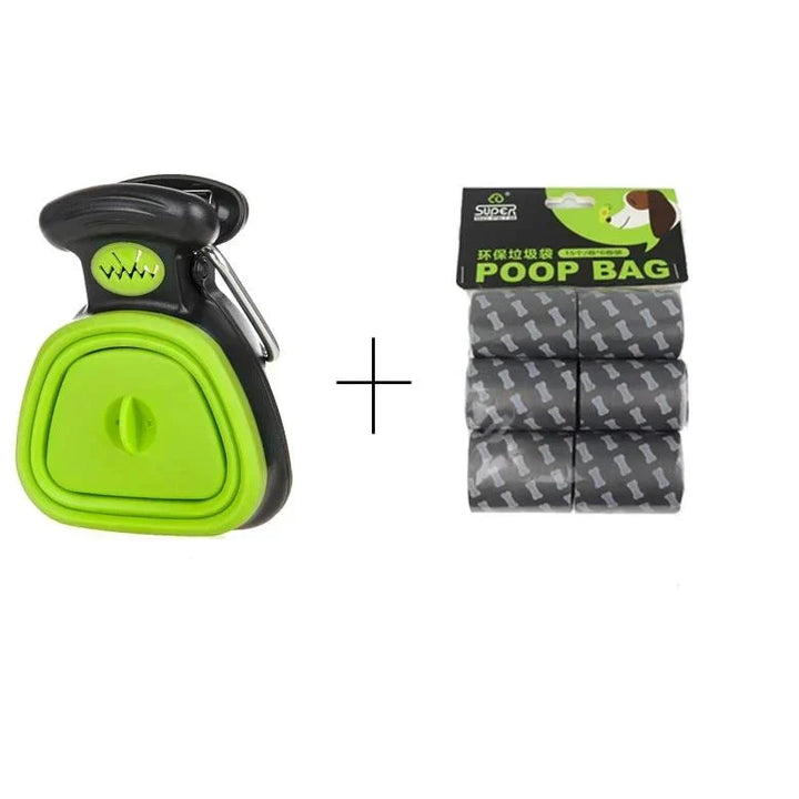 The Ultimate Pooper Scooper + FREE 1 Pack of Biodegradable Bags - PooPal Azura