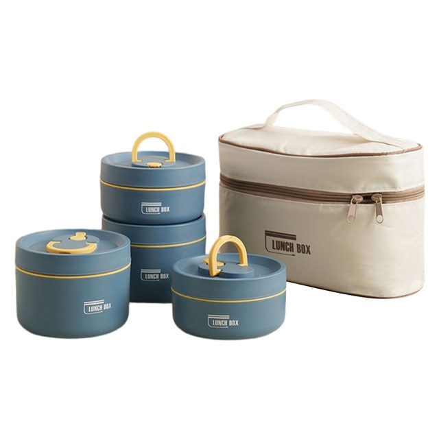 Azura | ThermoBox Multi-Layered Insulated Lunchbox with FREE Carry Bag