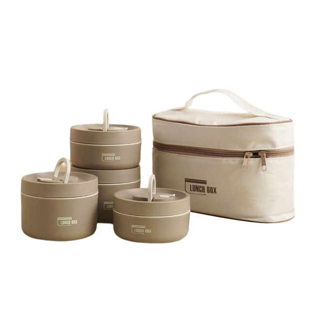 Azura | ThermoBox Multi-Layered Insulated Lunchbox with FREE Carry Bag