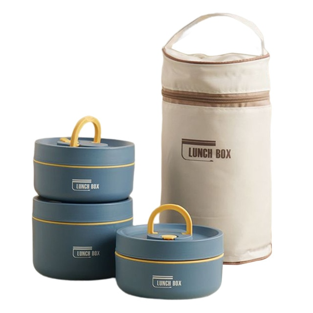 Azura | ThermoBox Multi-Layered Insulated Lunchbox with FREE Carry Bag