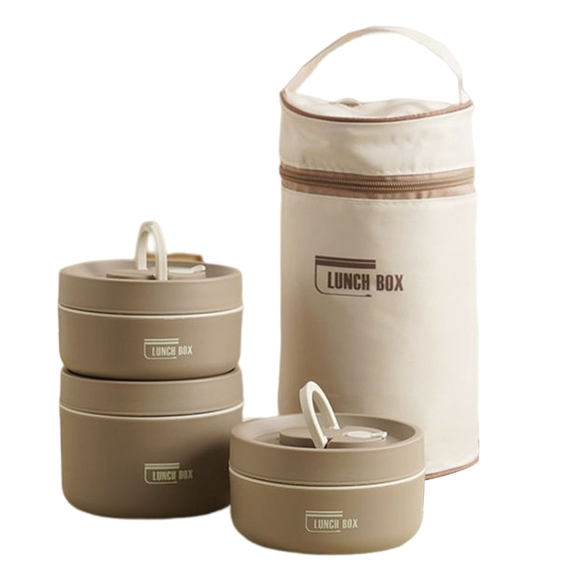 Azura | ThermoBox Multi-Layered Insulated Lunchbox with FREE Carry Bag