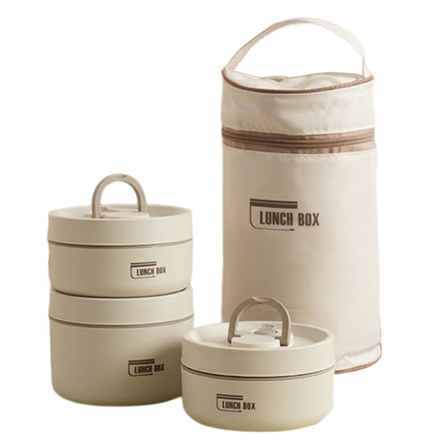 Azura | ThermoBox Multi-Layered Insulated Lunchbox with FREE Carry Bag
