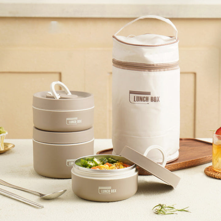 Azura | ThermoBox Multi-Layered Insulated Lunchbox with FREE Carry Bag
