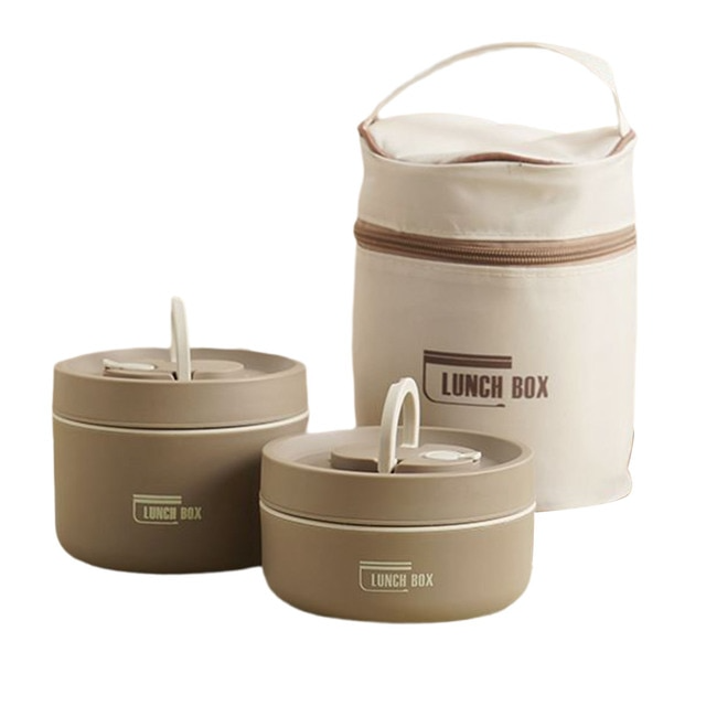 Azura | ThermoBox Multi-Layered Insulated Lunchbox with FREE Carry Bag