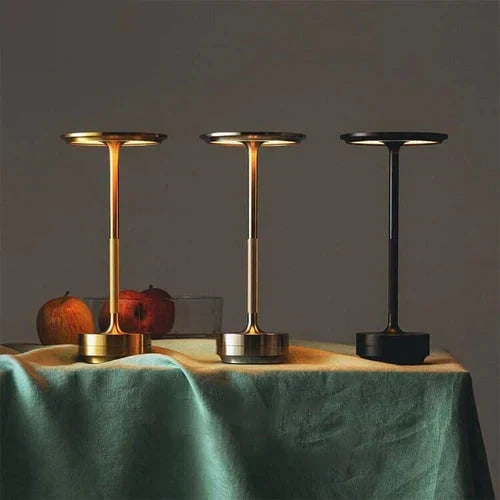 BowLift | Table lamp gold metal wireless LED light