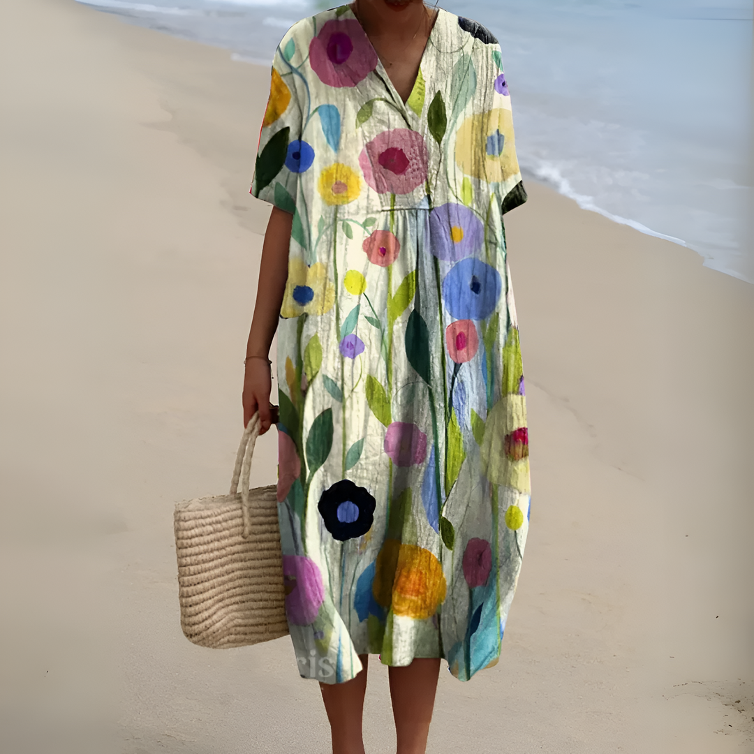 Annie™ | Printed Summer Breeze Dress