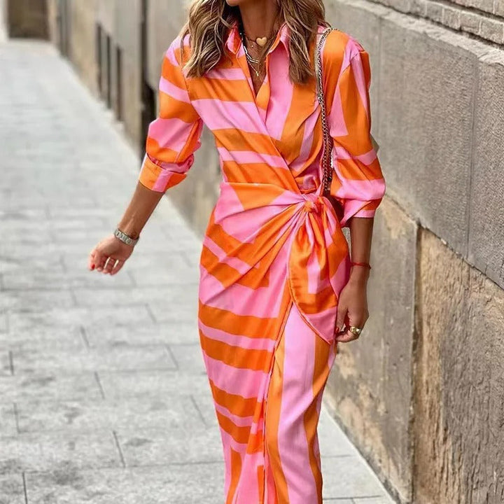 Pax – Printed Mid Length Dress