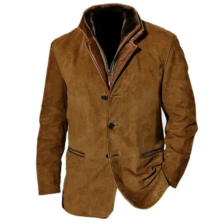 Cesario - Classic Vintage Leather Jacket