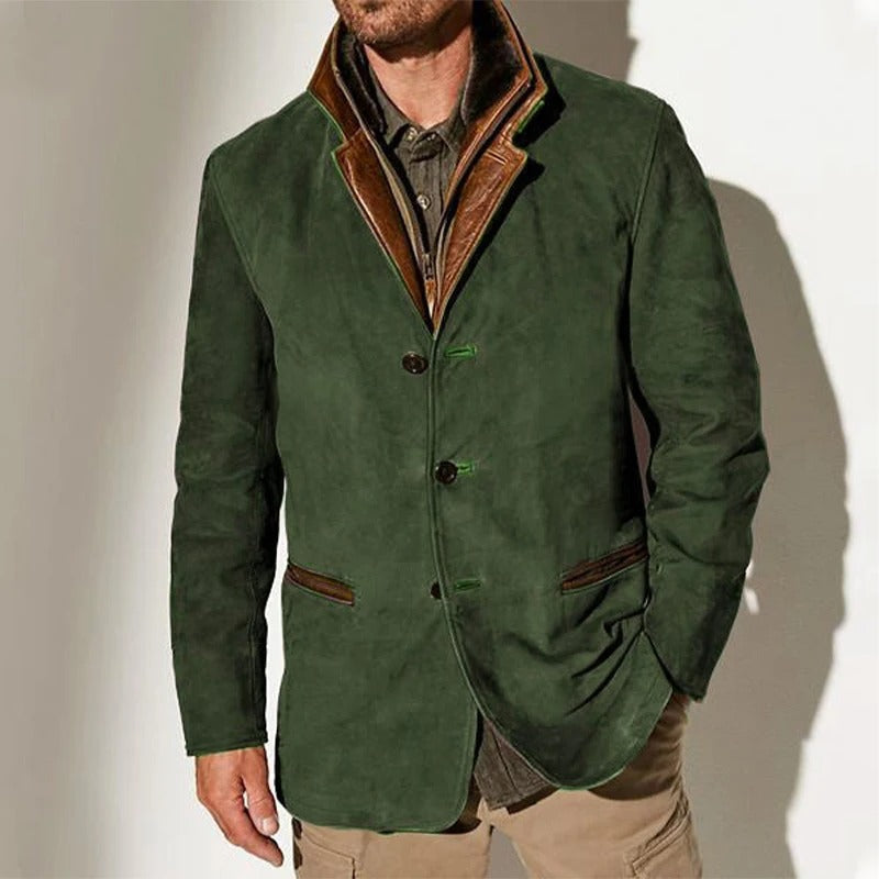 Cesario - Classic Vintage Leather Jacket