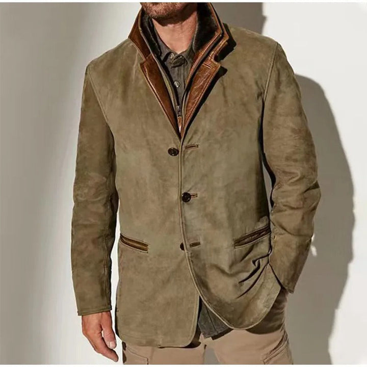 Cesario - Classic Vintage Leather Jacket