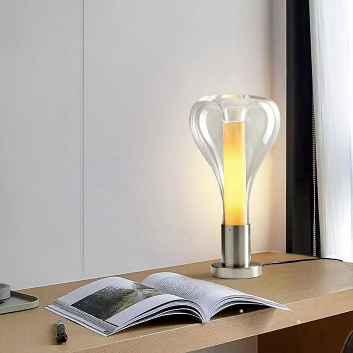 BowLift | Creative Lava Art Table Lamp | LED Table Light with Fascinating Lava Design