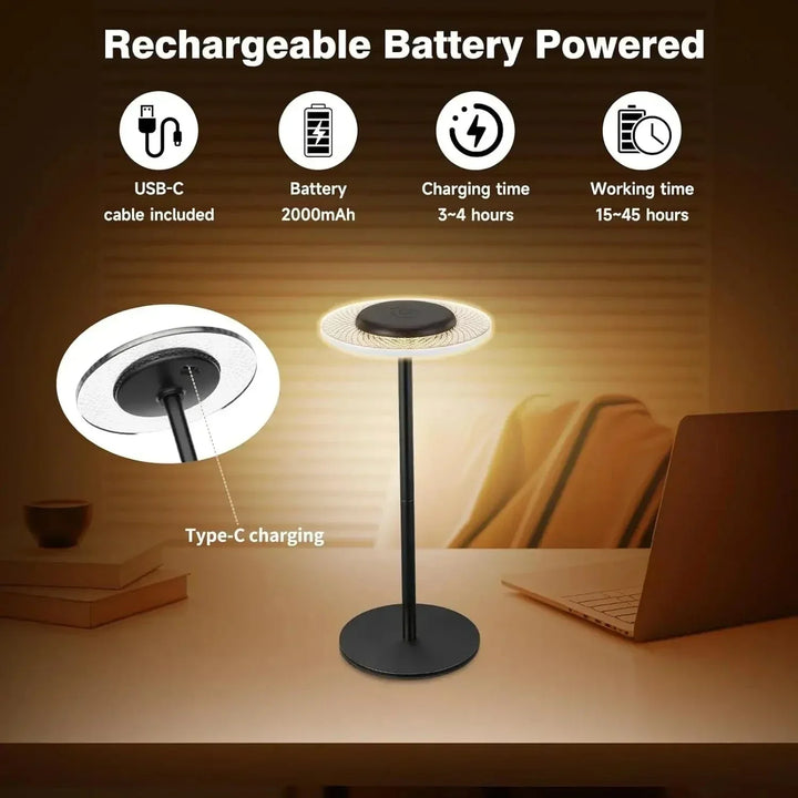 BowLift | Intelligent RGB Table Lamp | Rechargeable LED Table Light