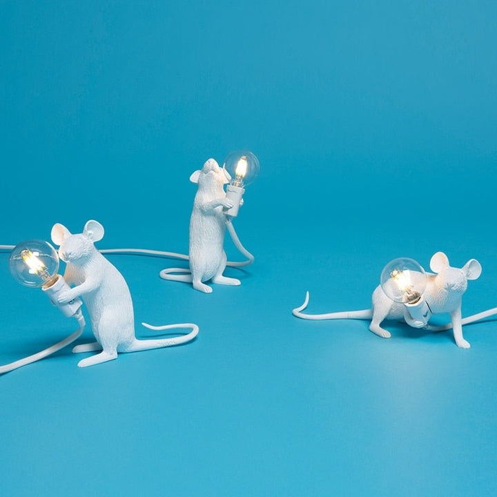 BowLift | Vintage Mouse LED Table Lamp