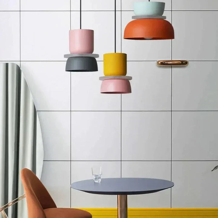 BowLift | Nordic Macaron Pendant Lamp – Scandinavian Design