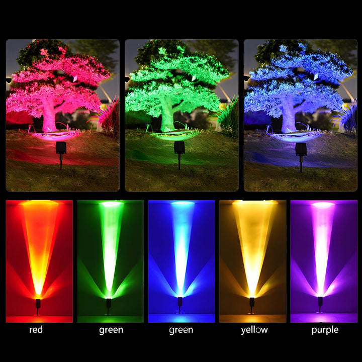 Azura | Waterproof Solar LED Multi-Zoom Spot Light | Adjustable Zoom. Eco-Friendly & Ideal for Garden and Outdoor Landscape Lighting