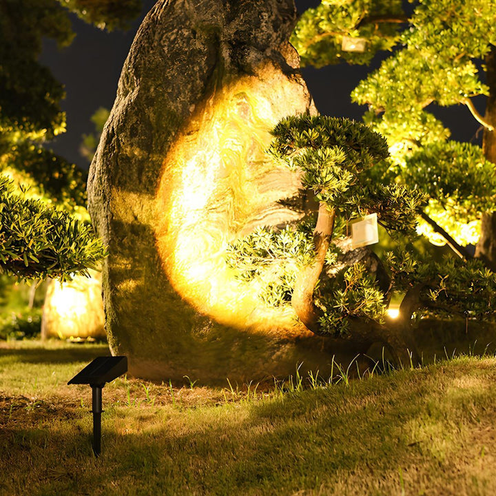Azura | Waterproof Solar LED Multi-Zoom Spot Light | Adjustable Zoom. Eco-Friendly & Ideal for Garden and Outdoor Landscape Lighting
