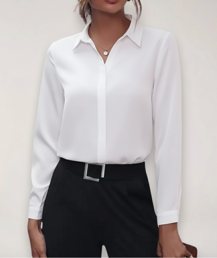 Charlotte | Women’s Spring Buttoned Office Blouse