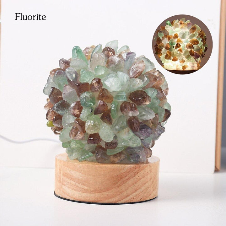 BowLift | Aventurine Quartz Crystal Lamp