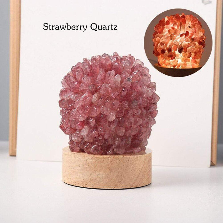 BowLift | Aventurine Quartz Crystal Lamp