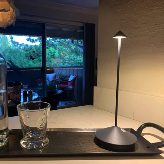 BowLift | Wireless LED Table Lamp - ClarityGlow
