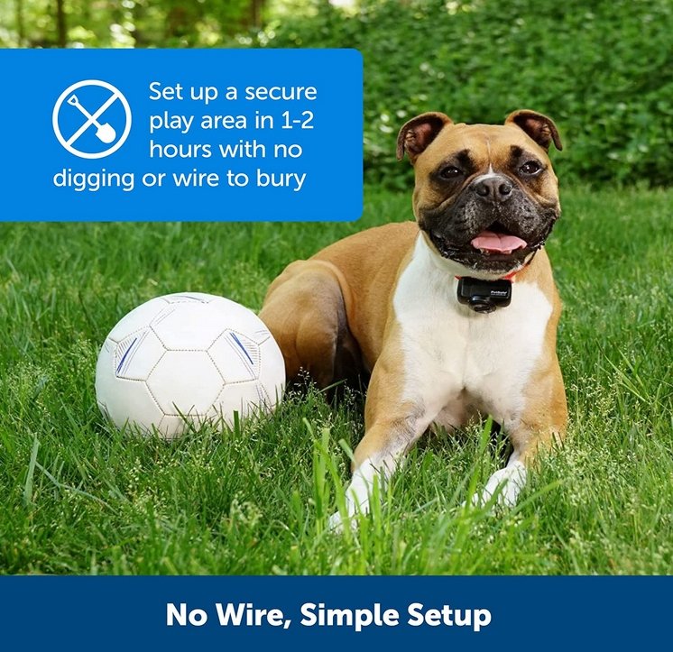 BowLift | Wireless Dog Fence Collar System | Waterproof, Rechargeable & Ideal for Home Training and Outdoor Adventures