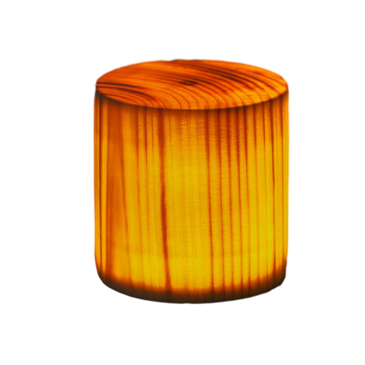 BowLift | Table Lamp with Touch Control Wood Finish