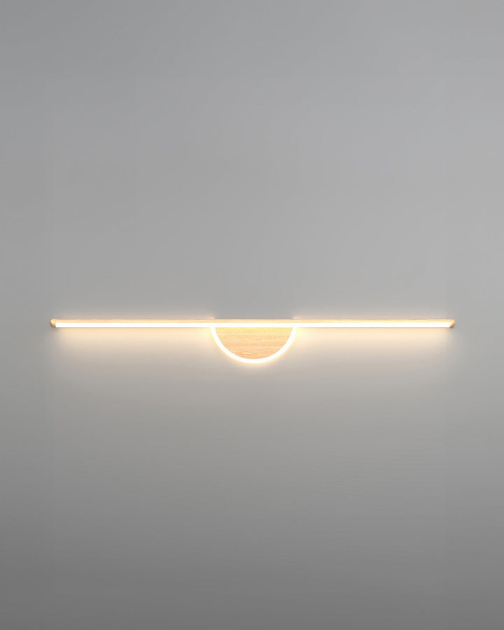 BowLift | Modern Wall Lamp made of Wooden Arch