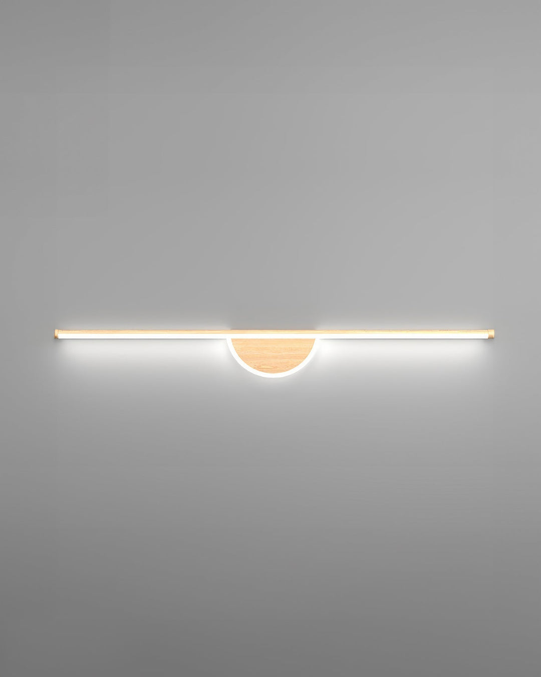 BowLift | Modern Wall Lamp made of Wooden Arch